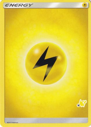 Lightning Energy (#12 Pikachu Stamped) (#12 Pikachu Stamped) Battle Academy