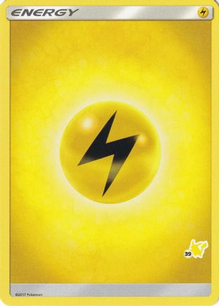 Lightning Energy (#39 Pikachu Stamped) Battle Academy