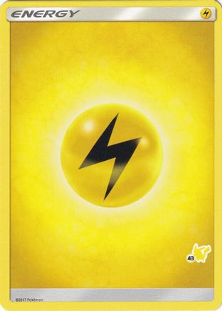 Lightning Energy (#43 Pikachu Stamped) Battle Academy