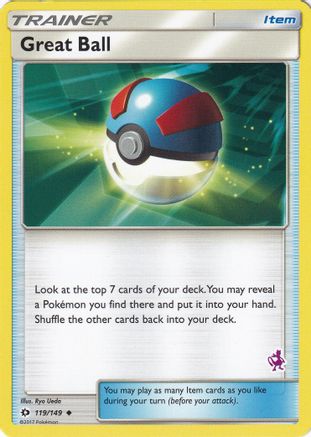 Great Ball (Mewtwo Stamped) 119/149 Battle Academy