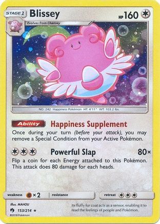 Blissey (Cosmos Holo) 153/214 - Holofoil Miscellaneous Cards & Products