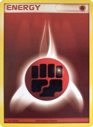 Fighting Energy (2006 Unnumbered) League & Championship Cards