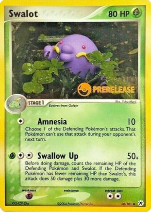 Swalot (Prerelease) 050/101 Nintendo Promos