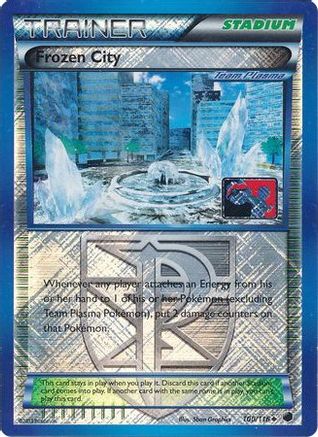 Frozen City (Team Plasma) (Team Plasma) - 100/116 100/116 - Reverse Holofoil League & Championship Cards