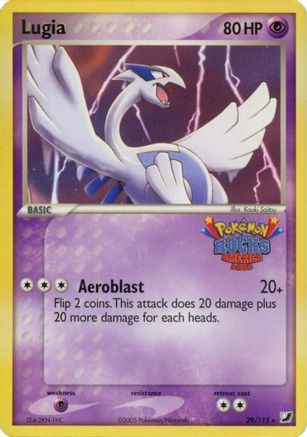 Lugia (Pokemon Rocks America) 029/115 Miscellaneous Cards & Products