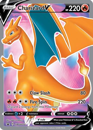 Charizard V SWSH050 - Holofoil SWSH Sword & Shield Promo Cards