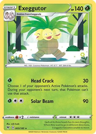 Exeggutor 005/185 Vivid Voltage