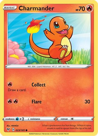 Charmander 023/185 - Reverse Holofoil Vivid Voltage