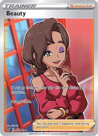 Beauty (Full Art) 181/185 - Holofoil Vivid Voltage