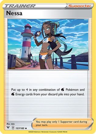 Nessa 157/185 - Reverse Holofoil Vivid Voltage