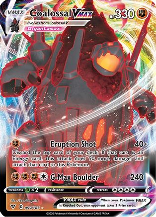 Coalossal VMAX 099/185 - Holofoil Vivid Voltage