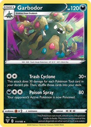 Garbodor 111/185 Vivid Voltage
