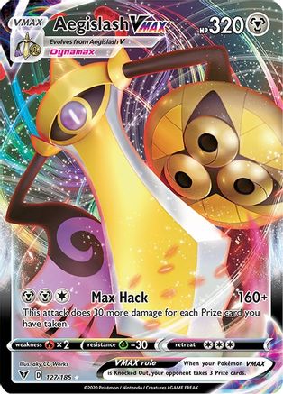 Aegislash VMAX 127/185 - Holofoil Vivid Voltage