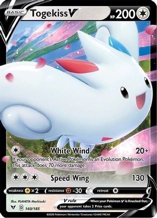 Togekiss V 140/185 - Holofoil Vivid Voltage