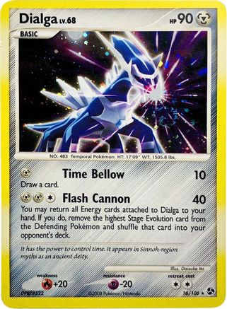 Dialga (Cosmos Holo) 016/106 - Holofoil Deck Exclusives