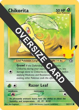 Chikorita 054 First Partner Pack