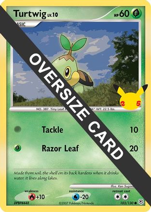 Turtwig 103/130 First Partner Pack