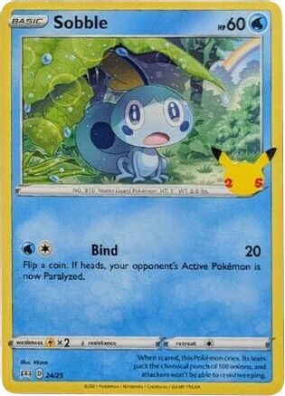 Sobble 024/25 McDonalds 25th Anniversary Promos