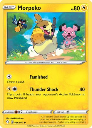Morpeko (036) (036) 036/072 Shining Fates