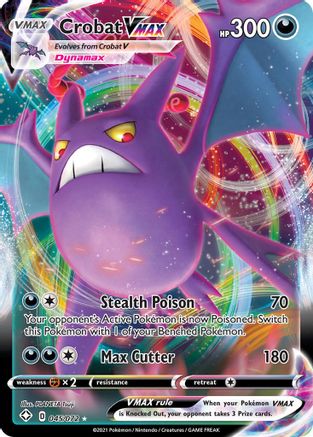 Crobat VMAX 045/072 - Holofoil Shining Fates