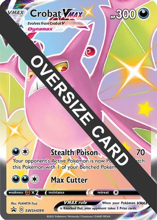 Crobat VMAX SWSH099 - Holofoil Jumbo Cards
