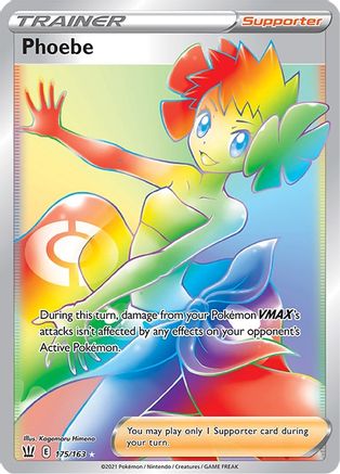 Phoebe (Secret) 175/163 - Holofoil Battle Styles