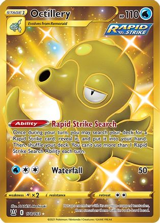Octillery (Secret) 178/163 - Holofoil Battle Styles