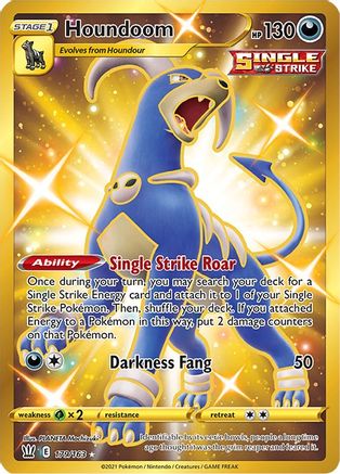 Houndoom (Secret) 179/163 - Holofoil Battle Styles