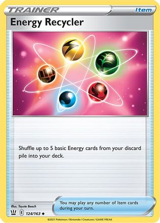 Energy Recycler 124/163 - Reverse Holofoil Battle Styles