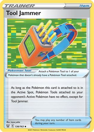 Tool Jammer 136/163 - Reverse Holofoil Battle Styles