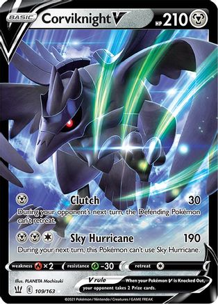 Corviknight V 109/163 - Holofoil Battle Styles
