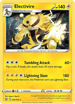 Electivire 045/163 - Reverse Holofoil Battle Styles