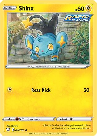 Shinx 046/163 - Reverse Holofoil Battle Styles