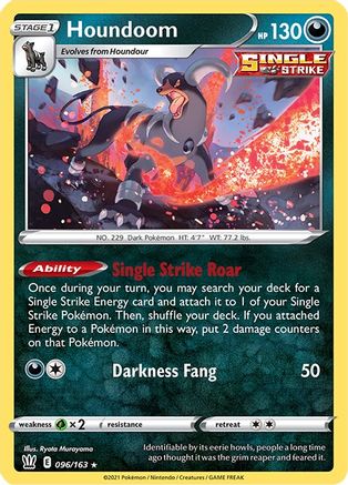 Houndoom 096/163 - Holofoil Battle Styles