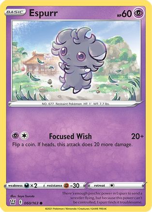 Espurr 060/163 Battle Styles