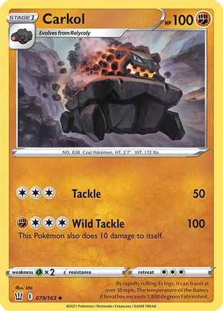 Carkol 079/163 - Reverse Holofoil Battle Styles