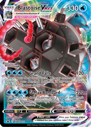 Blastoise VMAX SWSH103 - Holofoil SWSH Sword & Shield Promo Cards