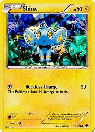 Shinx (Cracked Ice Holo) 043/99 - Holofoil Blister Exclusives