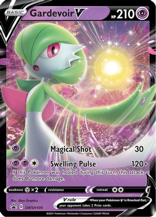 Gardevoir V SWSH105 - Holofoil SWSH Sword & Shield Promo Cards