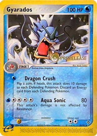 Gyarados (Prerelease) 032/97 Nintendo Promos