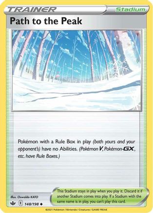 Path to the Peak 148/198 - Reverse Holofoil Chilling Reign