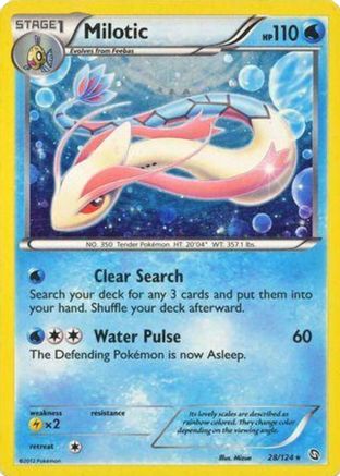 Milotic (Cosmos Holo) 028/124 - Holofoil Blister Exclusives
