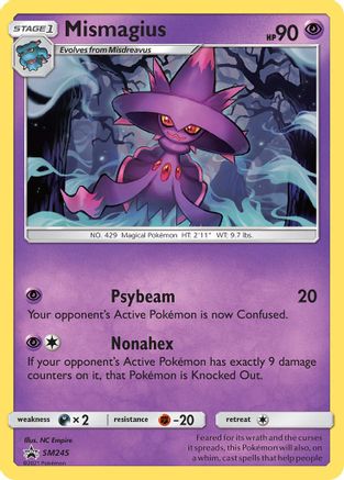 Mismagius SM245 SM Promos