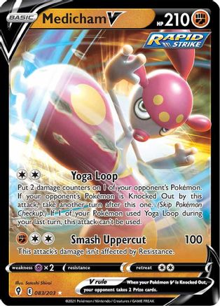 Medicham V 083/203 - Holofoil Evolving Skies