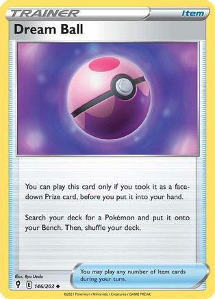 Dream Ball 146/203 - Reverse Holofoil Evolving Skies