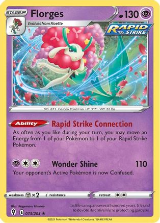 Florges 073/203 - Holofoil Evolving Skies