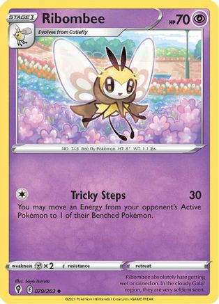 Ribombee 079/203 - Reverse Holofoil Evolving Skies