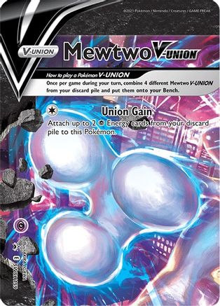 Mewtwo V SWSH159 - Holofoil SWSH Sword & Shield Promo Cards