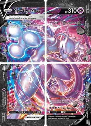 Mewtwo V - Holofoil SWSH Sword & Shield Promo Cards