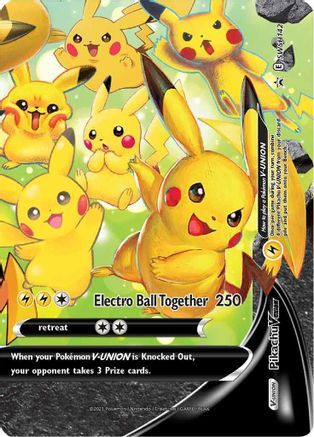 Pikachu V SWSH142 - Holofoil SWSH Sword & Shield Promo Cards